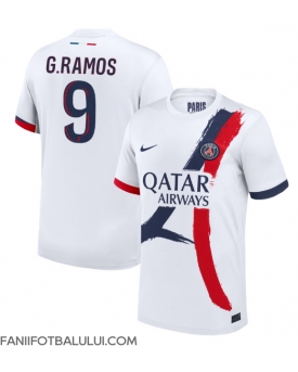 Paris Saint-Germain Goncalo Ramos #9 Tricou Fotbal Replică 2024-25 Barbati Deplasare